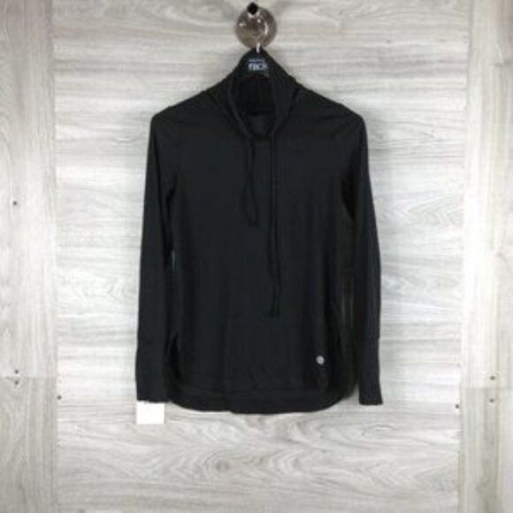 X by Gottex Black Funnel Neck Pullover Jacket - Picture 4 of 8